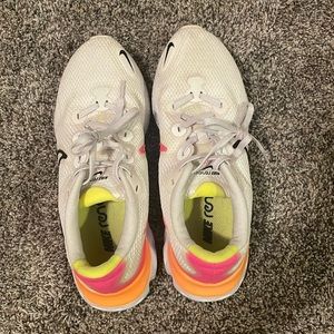 Nike Renew Running shoe pink/orange/green